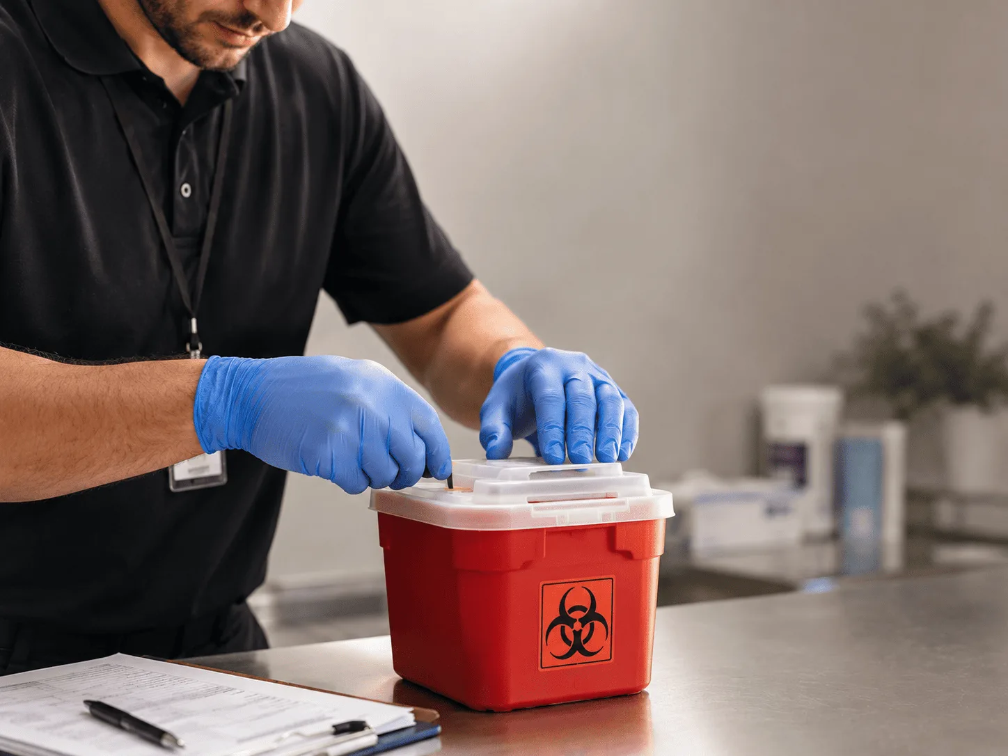 Why choose Sharps Waste Disposal in Crumrod, AR